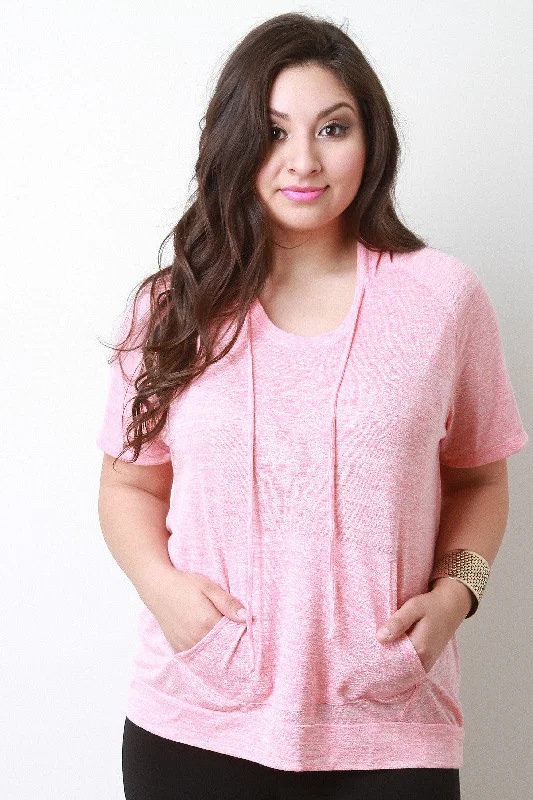 Must-Have Deals Melange Hoodie Tee