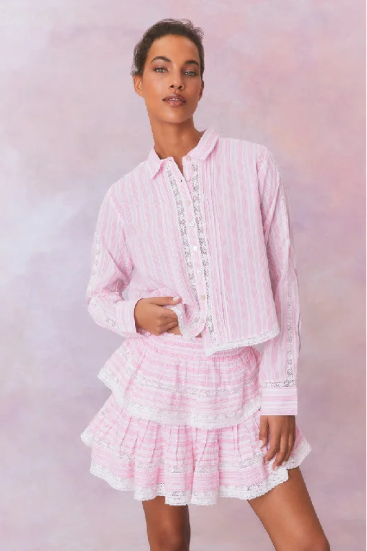 Today’s Special Rosaway Cotton Stripe Top-CAPTIVA PINK