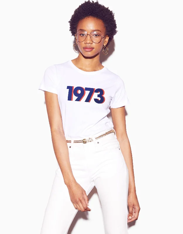 Special Discount 1973 Retro Affirmation Tee - White
