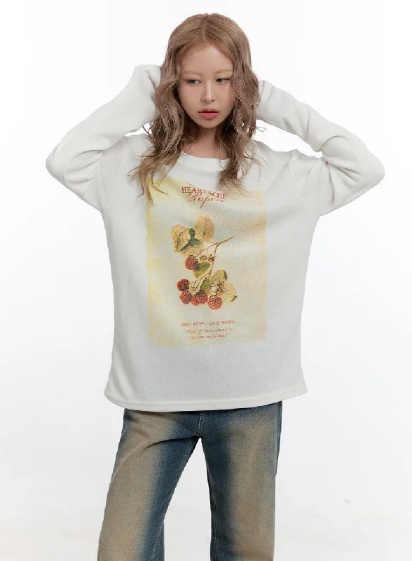 Exclusive Offers Round Neck Loose Fit Tee CN425
