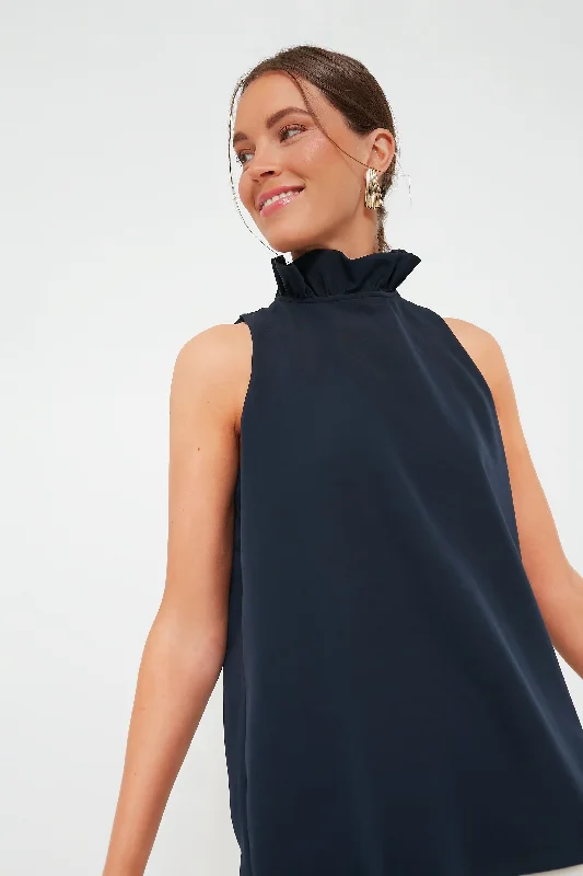 Price Blitz Navy Mason Top