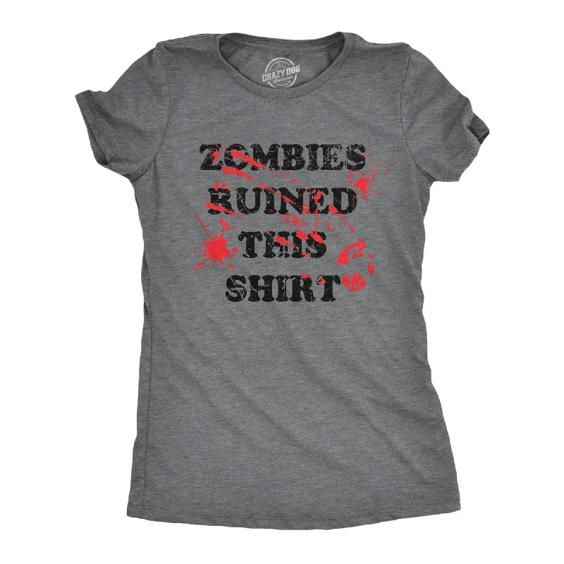 Price Meltdown Zombies Ruined This Shirt Women's T Shirt