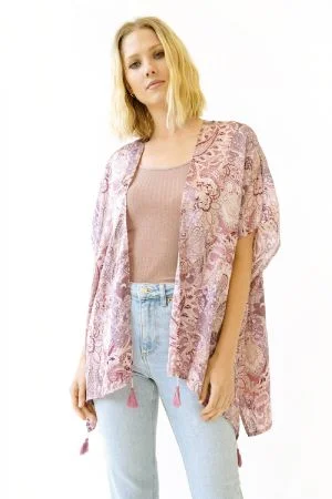 Extra Savings Satin Kimono