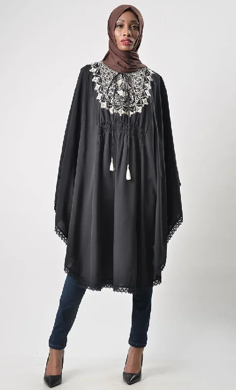 Weekend Price Cuts Galore Kaftan Style Embroidered tunic
