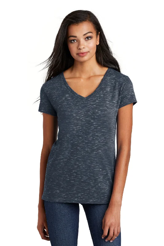 Exclusive Access District Womens Medal Short Sleeve V-Neck T-Shirt - New Navy Blue - Closeout Exclusive Access District Womens Medal Short Sleeve V-Neck T-Shirt - New Navy Blue - Closeout