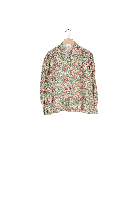Weekend Offers That Impress Chemise fluide imprimée en soie