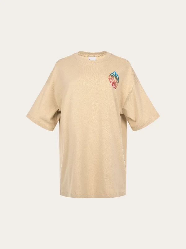 Huge Savings WATERAID Printed oversized t-shirt - Safari