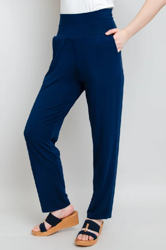 Weekend Bargains to Indulge In Clair Pant, Indigo, Bamboo