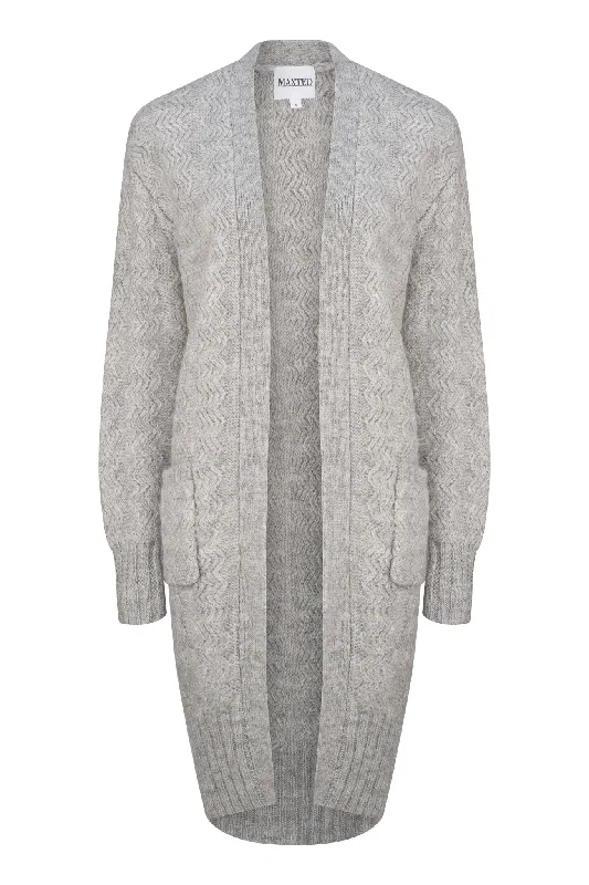 Super Savings Silver Birch Zig Zag Cardigan