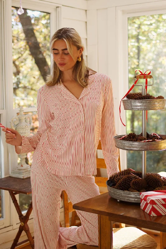 Weekend Savings Delight Mrs. Claus Button Down