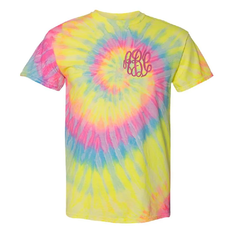 Crazy Deal Monogrammed Tie Dye T-Shirt