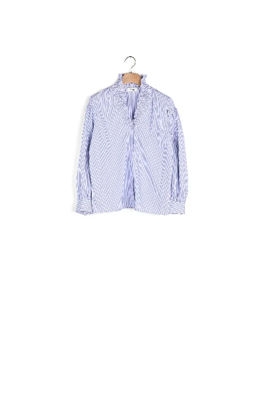 Special Discount Chemise à rayures et col fantaisie