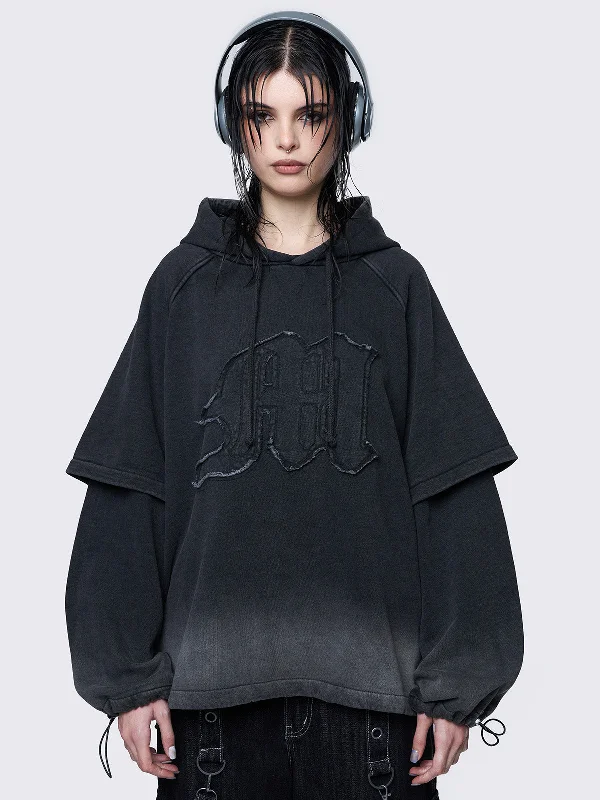 Price Blitz Rae Wash Layered Hoodie
