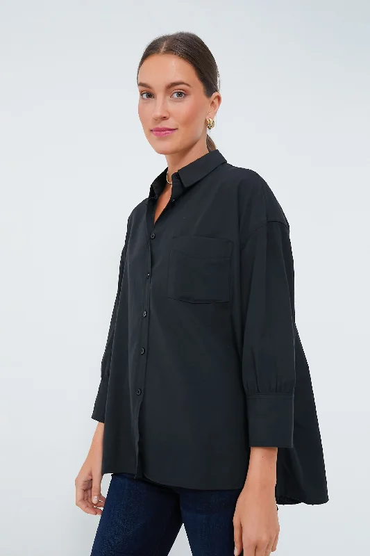 Weekend Bargains to Grab Black Adair Boyfriend Shirt