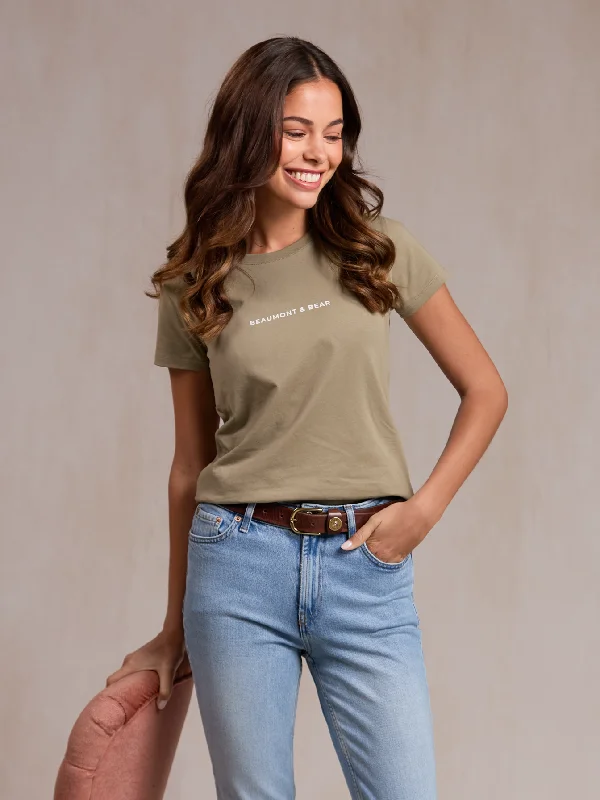 Must-Have Deals Otterton Women's T-Shirt - Olive
