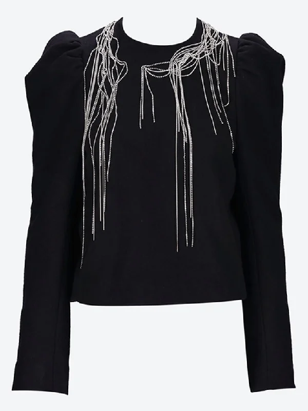 Extra Savings Loose fit top with gathered sleeve