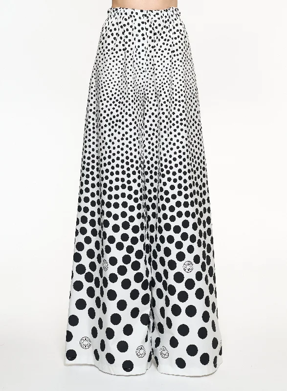 Midnight Madness Moon Printed Cotton Pants