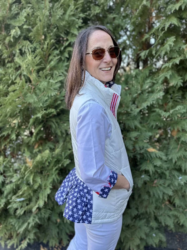 Early Access SALE - S ONLY - Maggie May Giddyup Puffer Vest (PFG05) *FINAL SALE*
