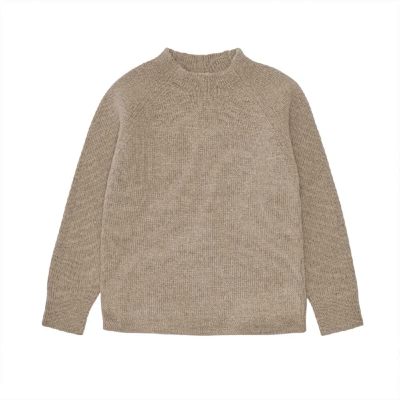 Your Weekend, Your Savings Alpaca Sweater - Camel Melange