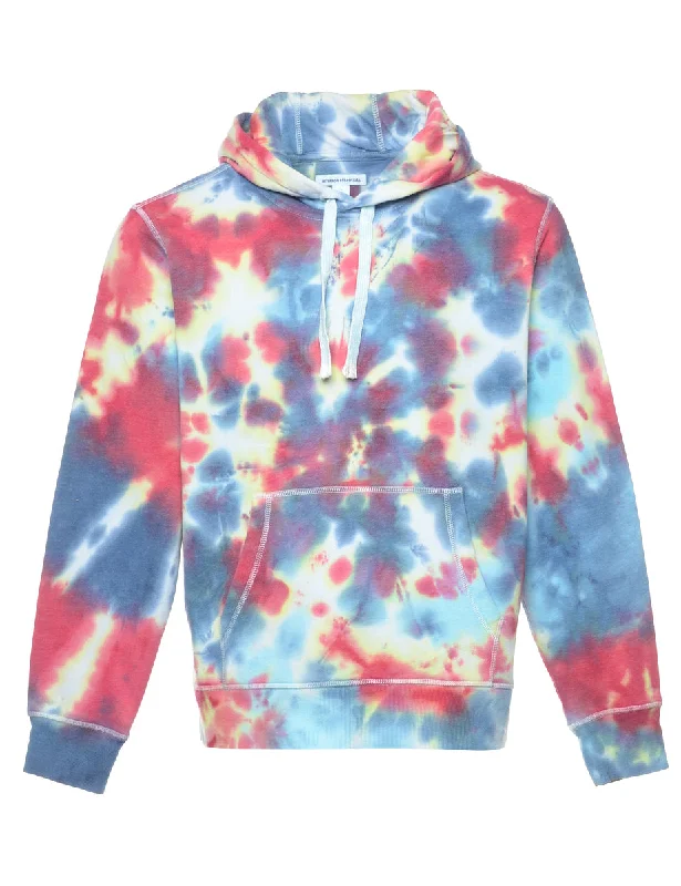 Seasonal Clearance Tie-dye Hoodie - L