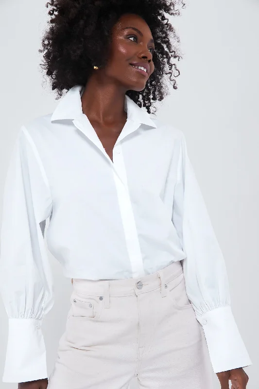 Today's Special White Cotton Britwell Blouse