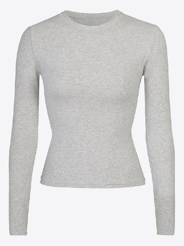 Mega Sale Cotton jersey long sleeve t-shirt