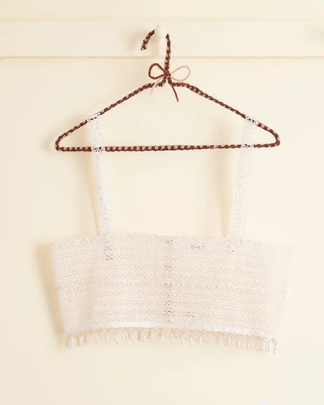 Weekend Savings Delight Pearl Veil Top - S