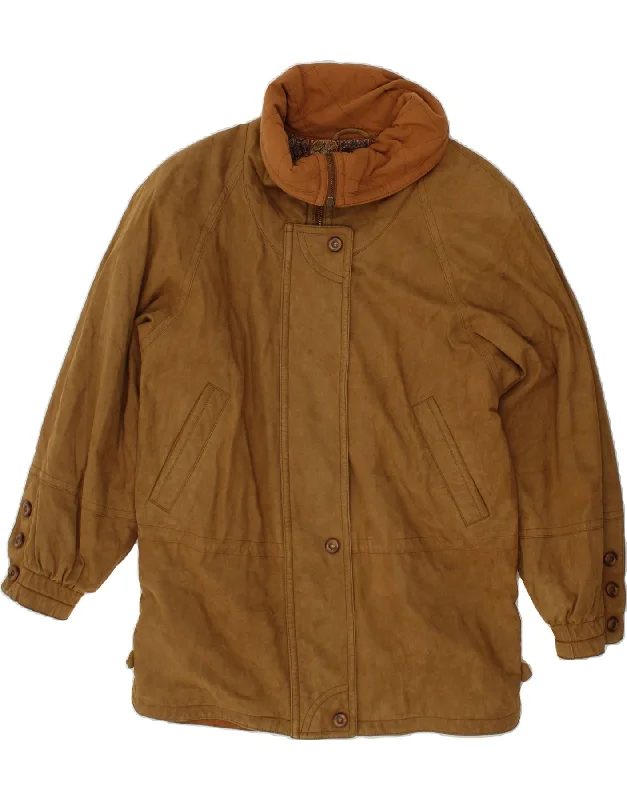 Great Bargain FUCHS & SCHMITT Womens Overcoat UK 18 XL Brown