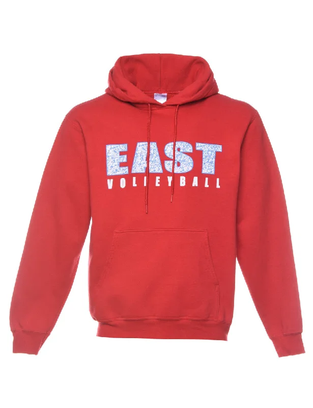 Special Offer Volleyball Printed Hoodie - M