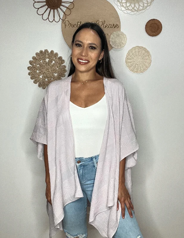 Bargain Prices Textured Kimono Cover Up