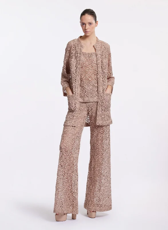 Weekend Offers That Please Macramé Pants