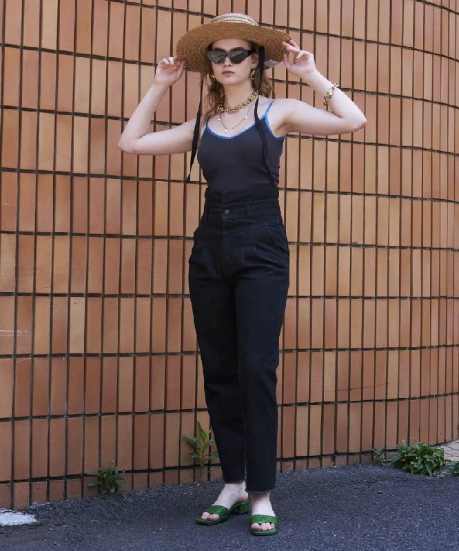 Savings Spectacular [Sale] High Waist Denim Pants