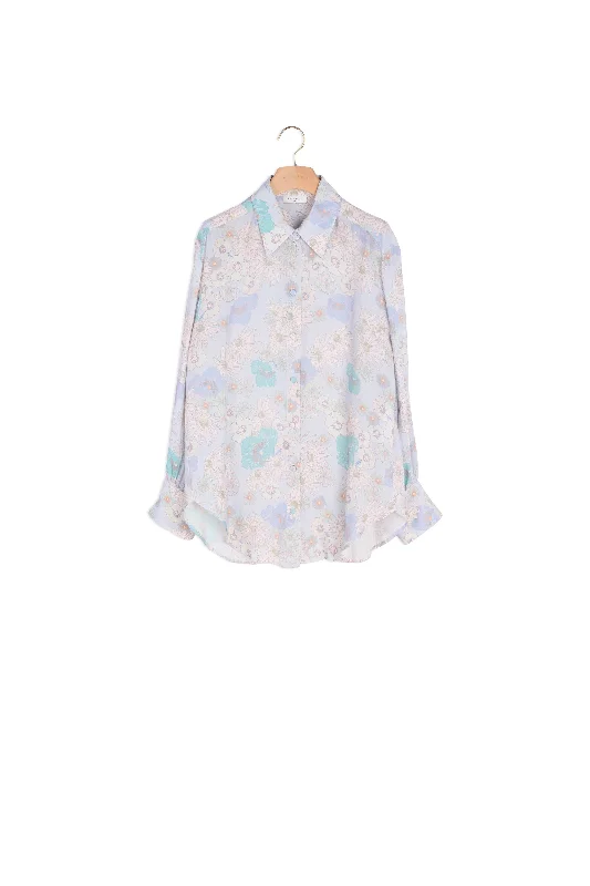 TIME-Limited Offer Chemise en voile imprimée