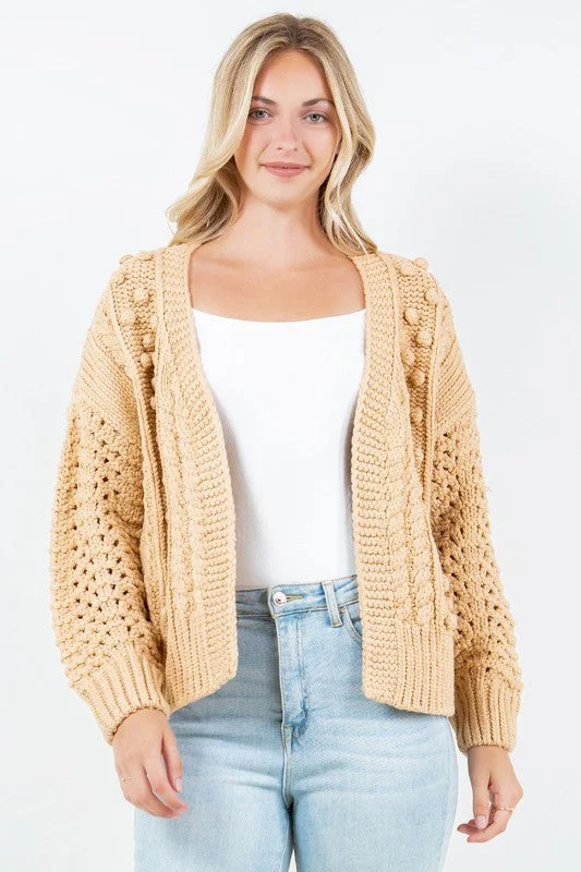 Huge Savings Debut Open Knit Cardigan