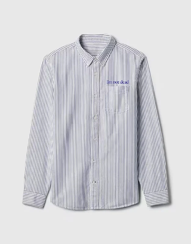 Extra Savings I'm Not Dead Embroidered Shirt