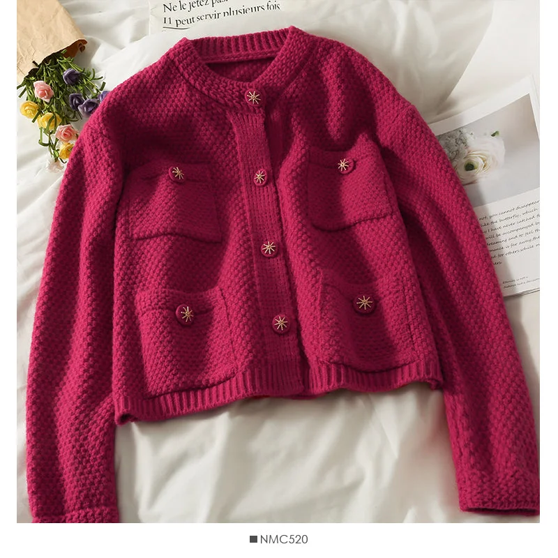 Great Deals Sweater female Korean slim long sleeved sweater 1790