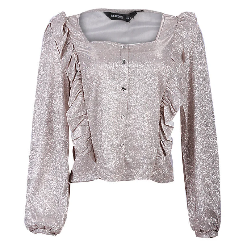 Special Promotion REDTAG Pale Pink Casual Blouse