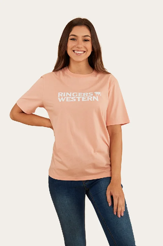 Deal Alert Somerset Womens Loose Fit T-Shirt - Peach