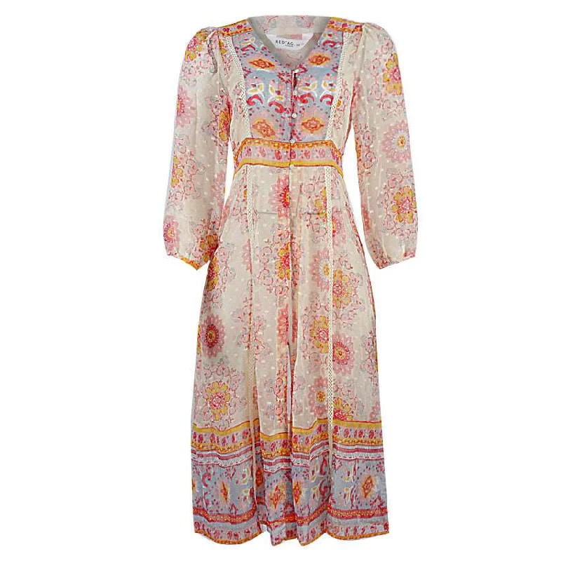 Extra Savings REDTAG Casual Printed Dress for Women