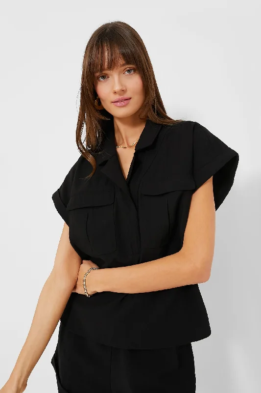 Super Deal Black Scottie Shirt