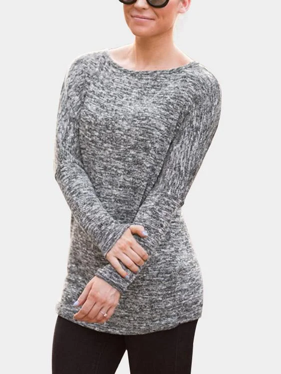 Major Savings Custom Round Neck Long Sleeves Casual Tee