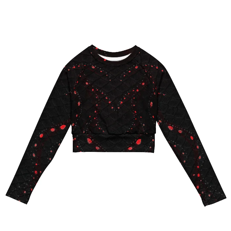 Grand Opening Sale Dark Tide Recycled Cropped Rash Guard