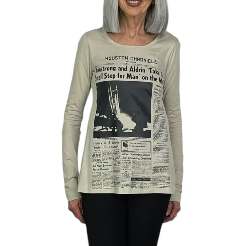 Limited Stock L/S PRINTED COTTON TEE