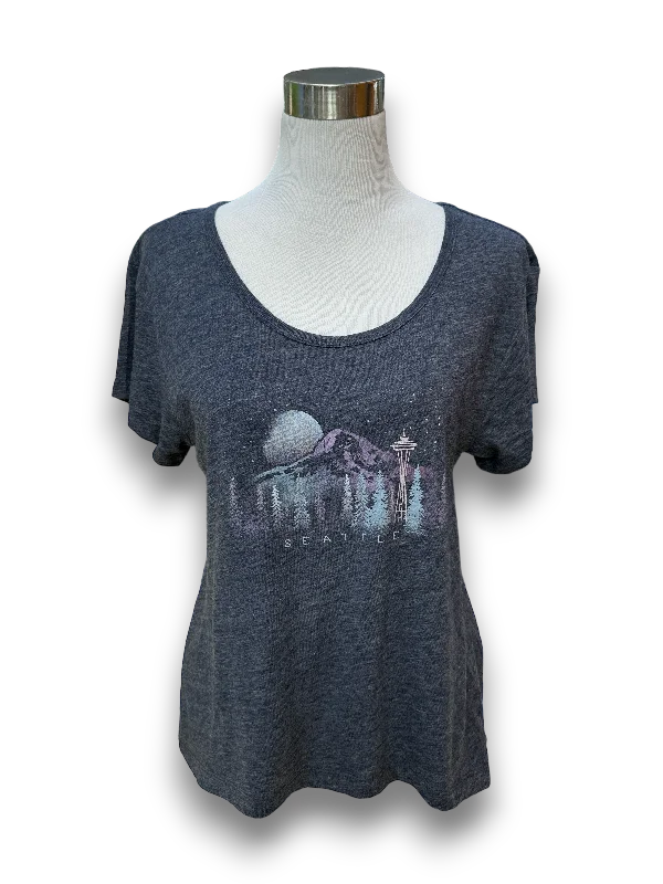 Crazy Savings Mt Rainier Night Tee