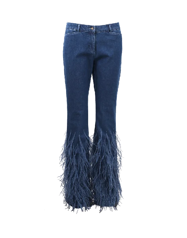Lowest Price Ostrich Flare Jean