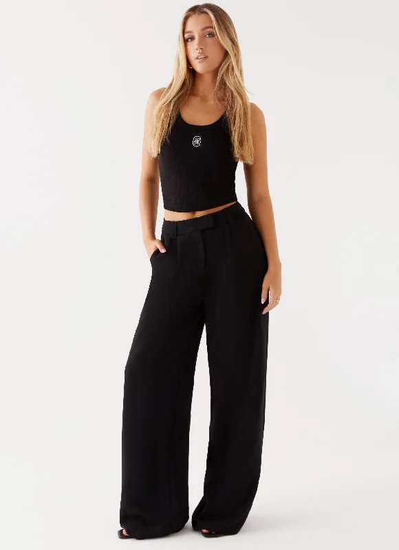 Weekend Deals to Brighten Your Day Midnight City Suit Pants - Black