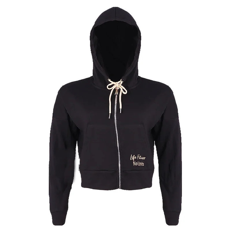 Online Only REDTAG Black Sweatshirt for Women