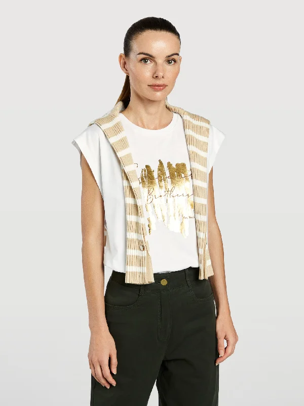 Midnight Madness Foil Print T-Shirt