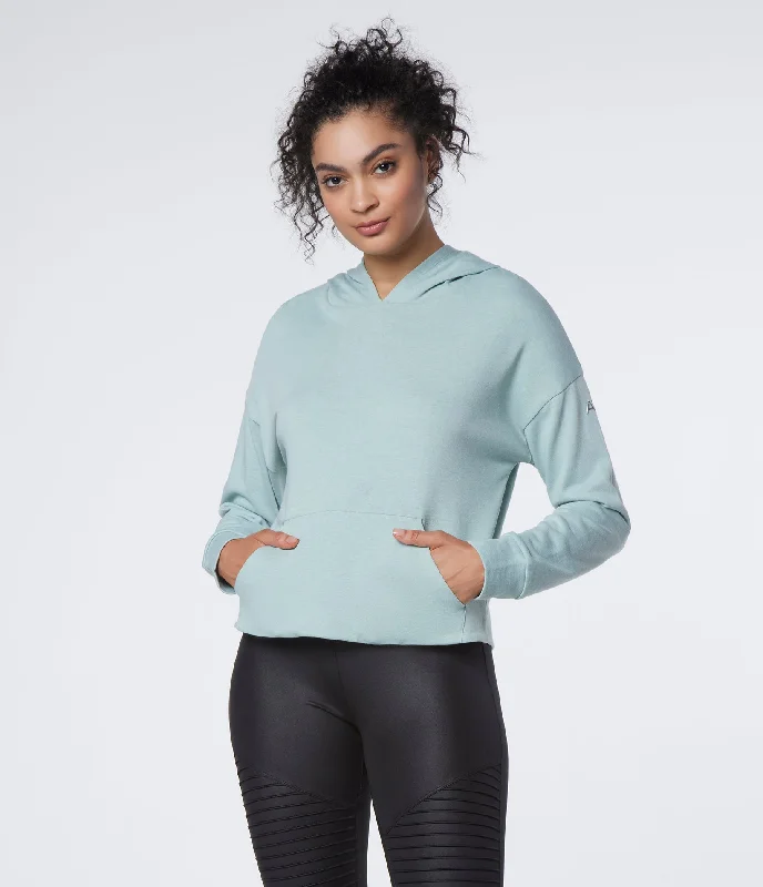 Seasonal Clearance French Terry Boxy Hoodie