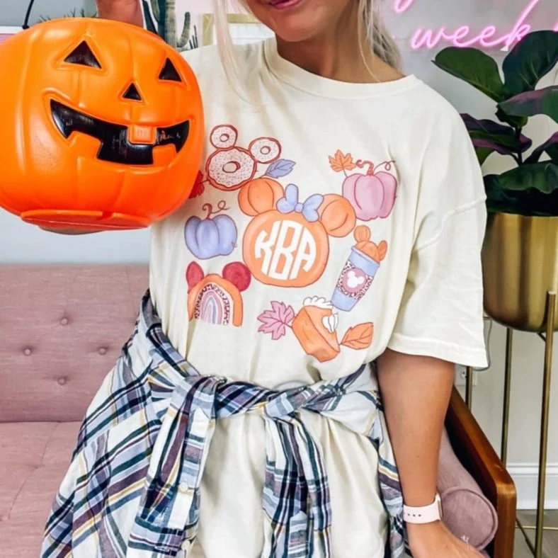 Midnight Sale Monogrammed 'Fall Magic' T-Shirt